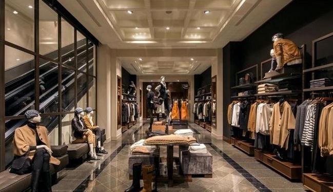 设计欧式女装店面装修设计图_时尚服装店面装修设计图