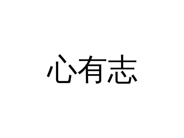 心有志