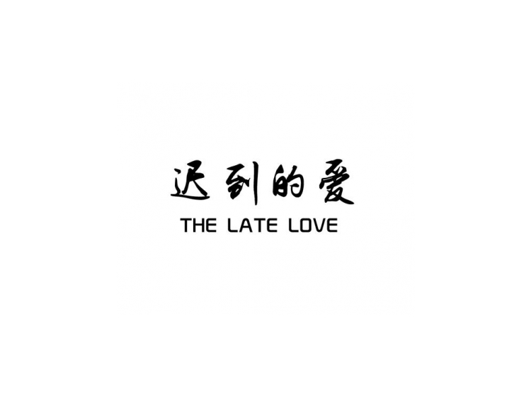 迟到的爱 the late love