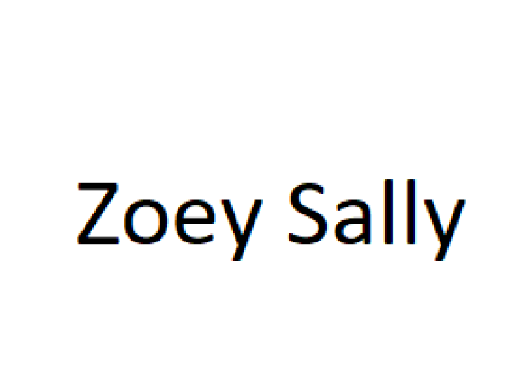 Zoey Sally