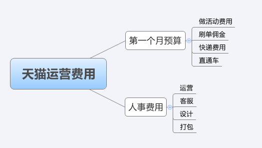 最新天猫和淘宝运营费用预算和文案策划