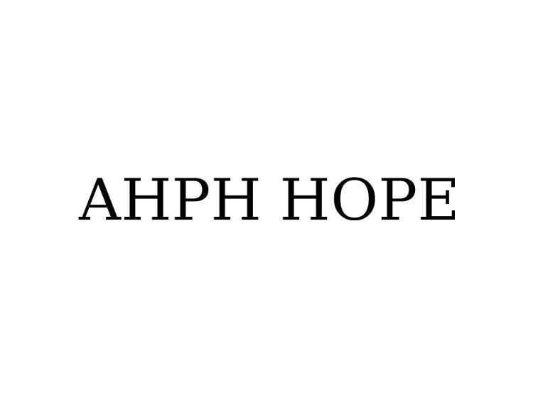 AHPH HOPE