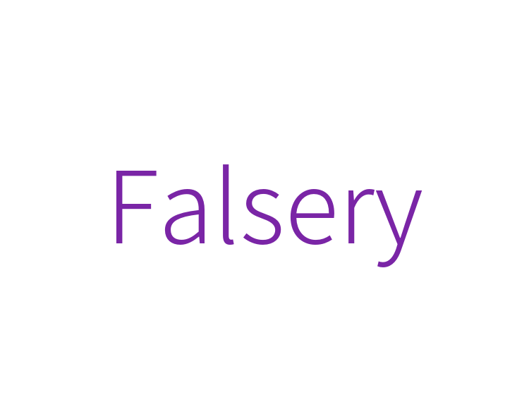 Falsery